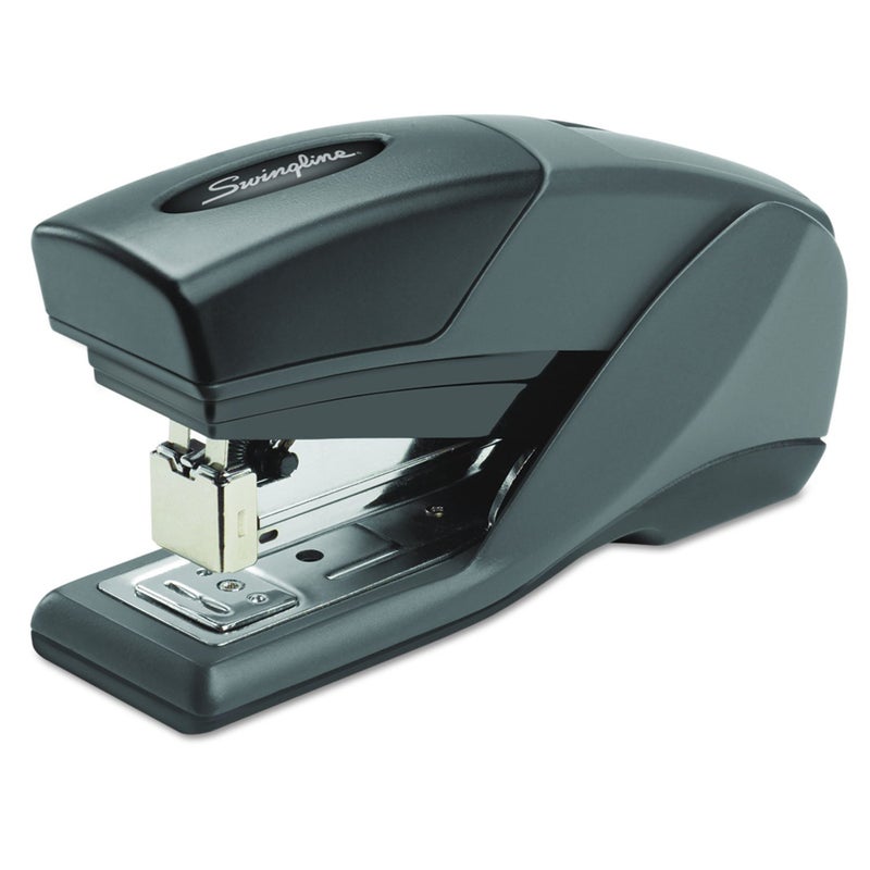 Swingline Stapler, Desktop Stapler, Compact Size, 25 Sheet Capacity, Optima 25 Reduced Effort, Orange/Gray (66412) - Image 1